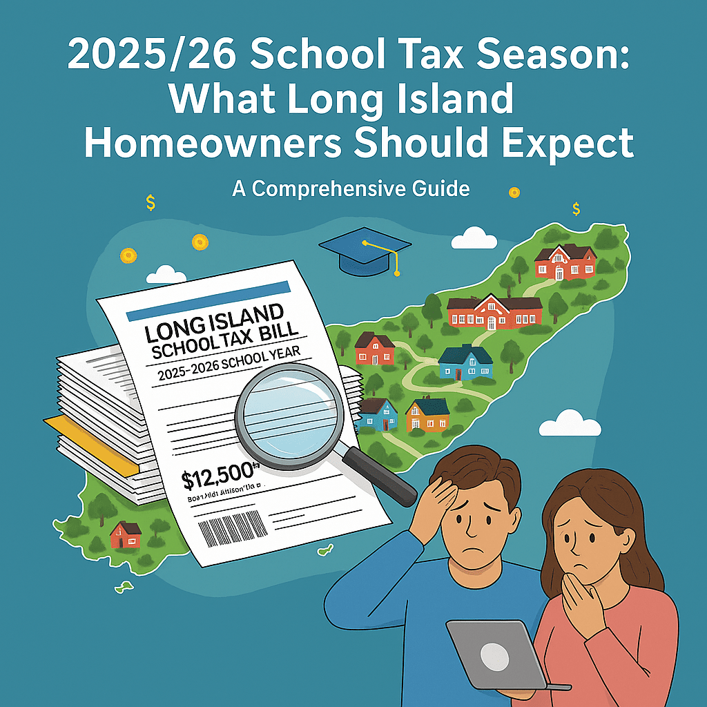 2025/26 School Tax Season: What Long Island Homeowners Are Experiencing